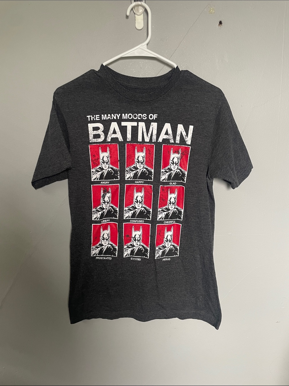 Batman men’s S funny graphic t shirt DC Comics The Dark Knight superhero